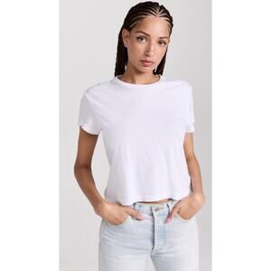 RE/DONE 1950s Boxy Tee Optic White - S